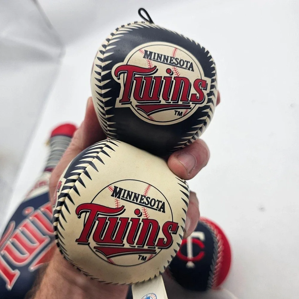 Vintage Minnesota Twins Plush One Size Blue MLB Baseball Bowling Set Good Stuff